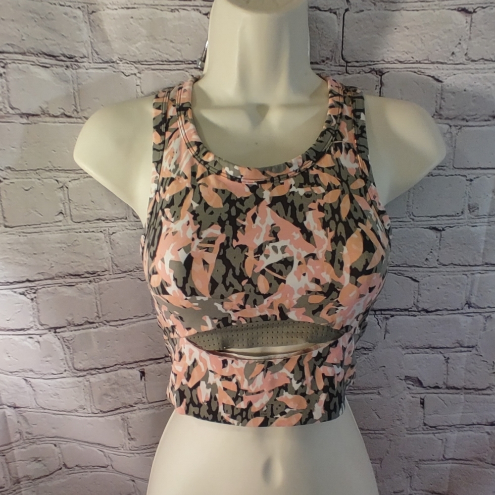 Sweaty Betty Power Frame Racer Back Floral Sports Bra XS